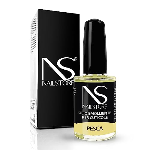 NAILSTORE - Olio per Cuticole e unghie Nail Oil, Trattamento Delle Unghie Cuticola Rivitalizzante Olio Nail Polish - 15ML (Pesca)