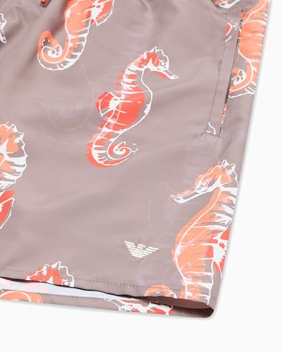 Emporio Armani Men's Nautical Print 4" Swim Trunk4