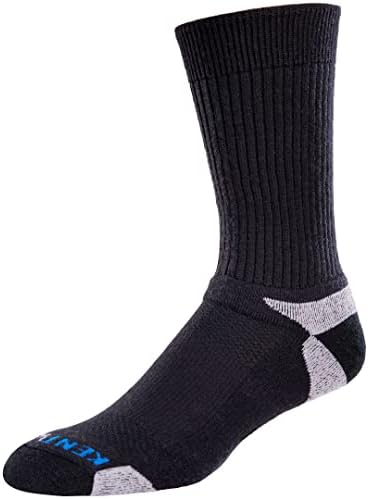 Kentwool Men's Classic Crew Black Large