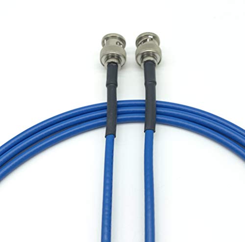 Câble BNC 3G/6G HD SDI pour prolonger votre signal vidéo Belden 1855a bleu 15,2m