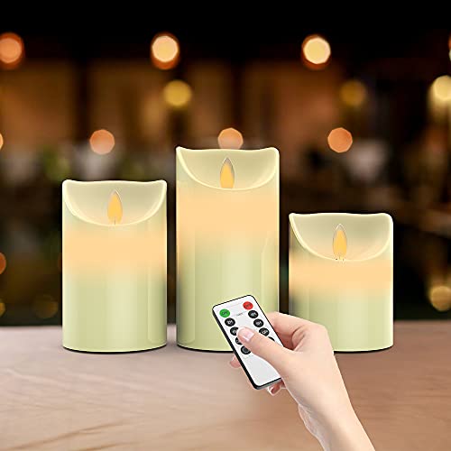 LED Kerzen mit Beweglicher Flamme Outdoor – Die 15 besten Produkte im ...