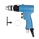 Druckluftbohrmaschine, 3/8-Zoll-Druckluftbohrmaschine, 2600 U/min Hochgeschwindigkeits-Luftbohrwerkzeug mit Pistolengriff für Elektrowerkzeuge und Heimwerker, Schraubenzieher