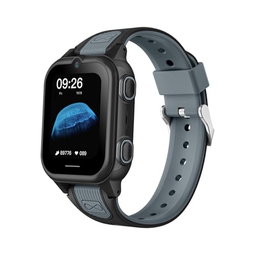 TKMARS Reloj GPS Infantil con GPS y Llamadas 4G Reloj Inteligente GPS para Niños Niñas Impermeable Reloj Teléfono GPS+WiFi+LBS Geolocalización, Geocerca,Videollamada,Cámara,SOS, Despertador,Música