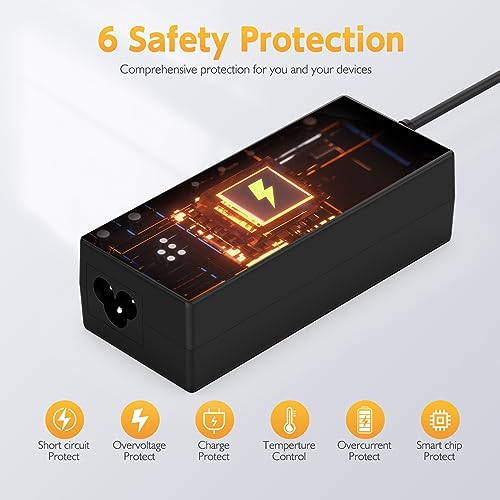 image for ROLADA 65W Laptop Charger for Toshiba Satellite C55 C55D C655 C855 C85