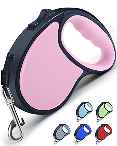 Image of Smart Pet Leash Automatic with Padded Feature and Feather Decoration for Dogs Dog Traction Rope Chain Automatic Retractable Dog Walking Rope Pet Leashes Retractable Pet Leash (3M-15Kg)