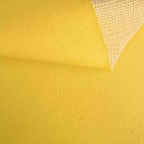 Whakano Tela de piel impermeable para coser y manualidades, 1 m x 160 cm, tela decorativa, piel sintética para pendientes, lazos para el pelo, cojines de sofá, ropa y bolsos de cuero, proyectos hechos