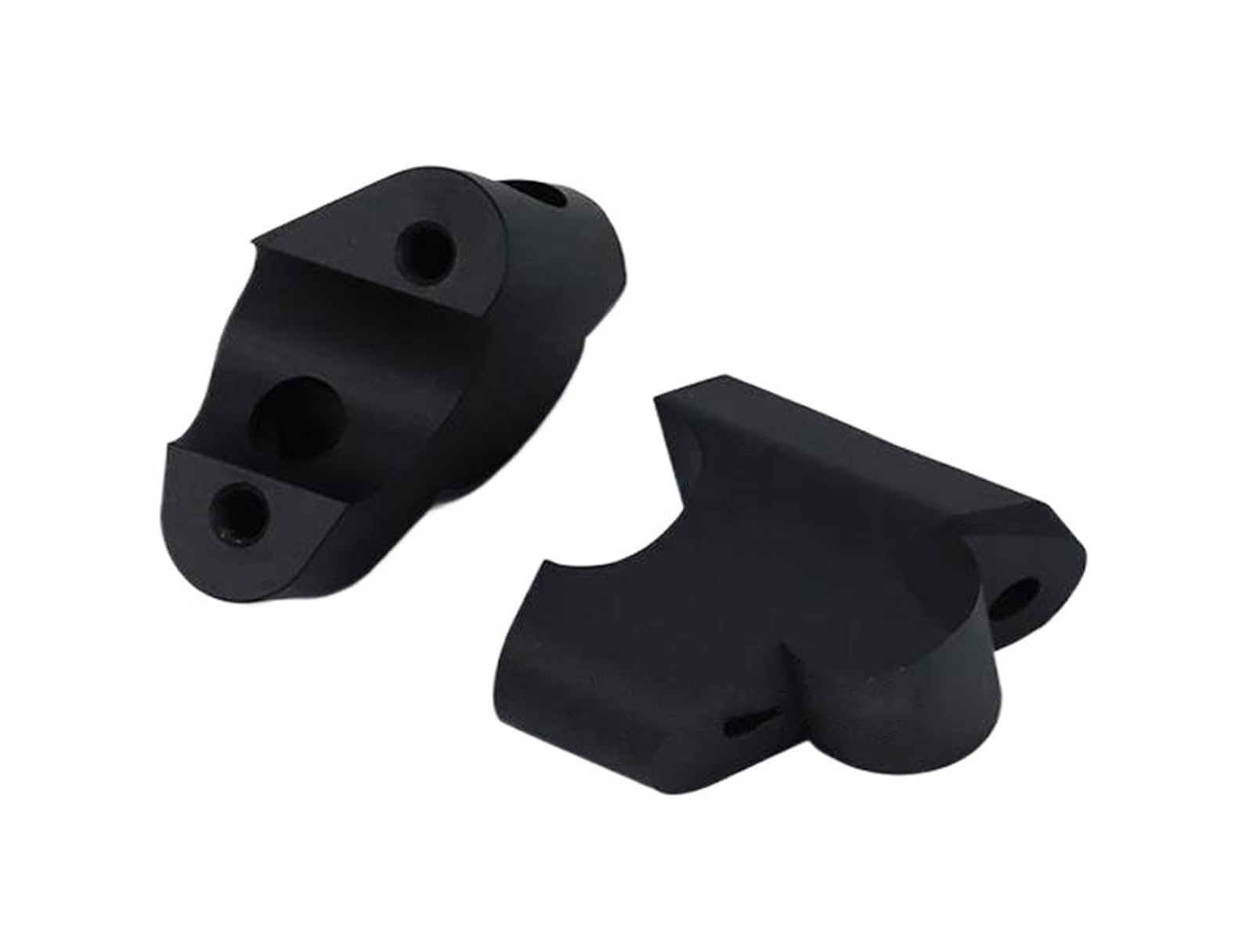 for Multistrada for V4 S for V4S for V4 for Pikes for Peak for Rally Motorcycle Handlebar Riser Heightening Clamp Mount Handle Bar Clamp Adapter(Black)