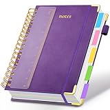 Hardcover Spiral Notebook 8.5