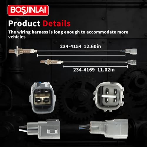 Sensor de Oxígeno O2 para Toyota y Lexus 4 Pcs miniatura 5