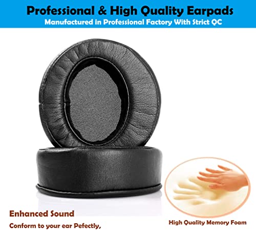Repuestos profesionales de almohadillas para audífonos compatibles con Mixcder E10 miniatura 3