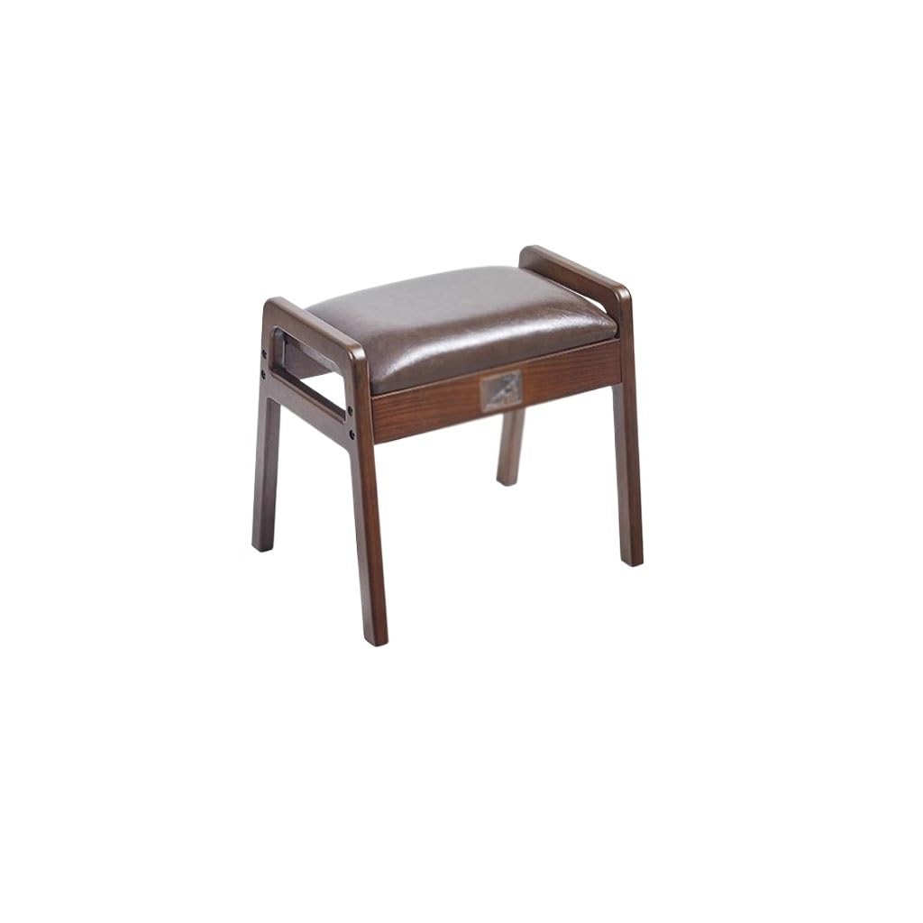 Banc à chaussures en bois massif pour simplifier l'entrée de maison