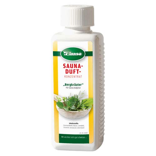 Saunaaufguss Tradition - Sauna Gold, Eukalyptus, Bergkräuter (3x250ml) von Finnsa