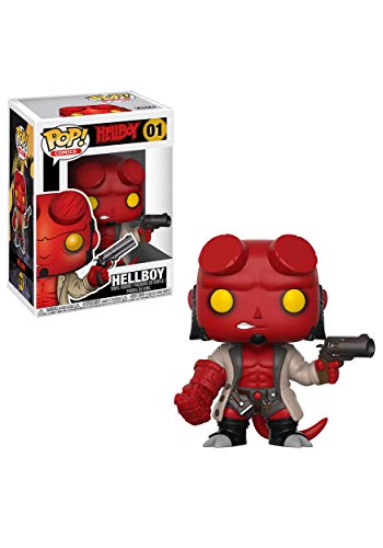 Funko Pop Comics: Hellboy No Horns Collectible Vinyl Figure (Styles May Vary)