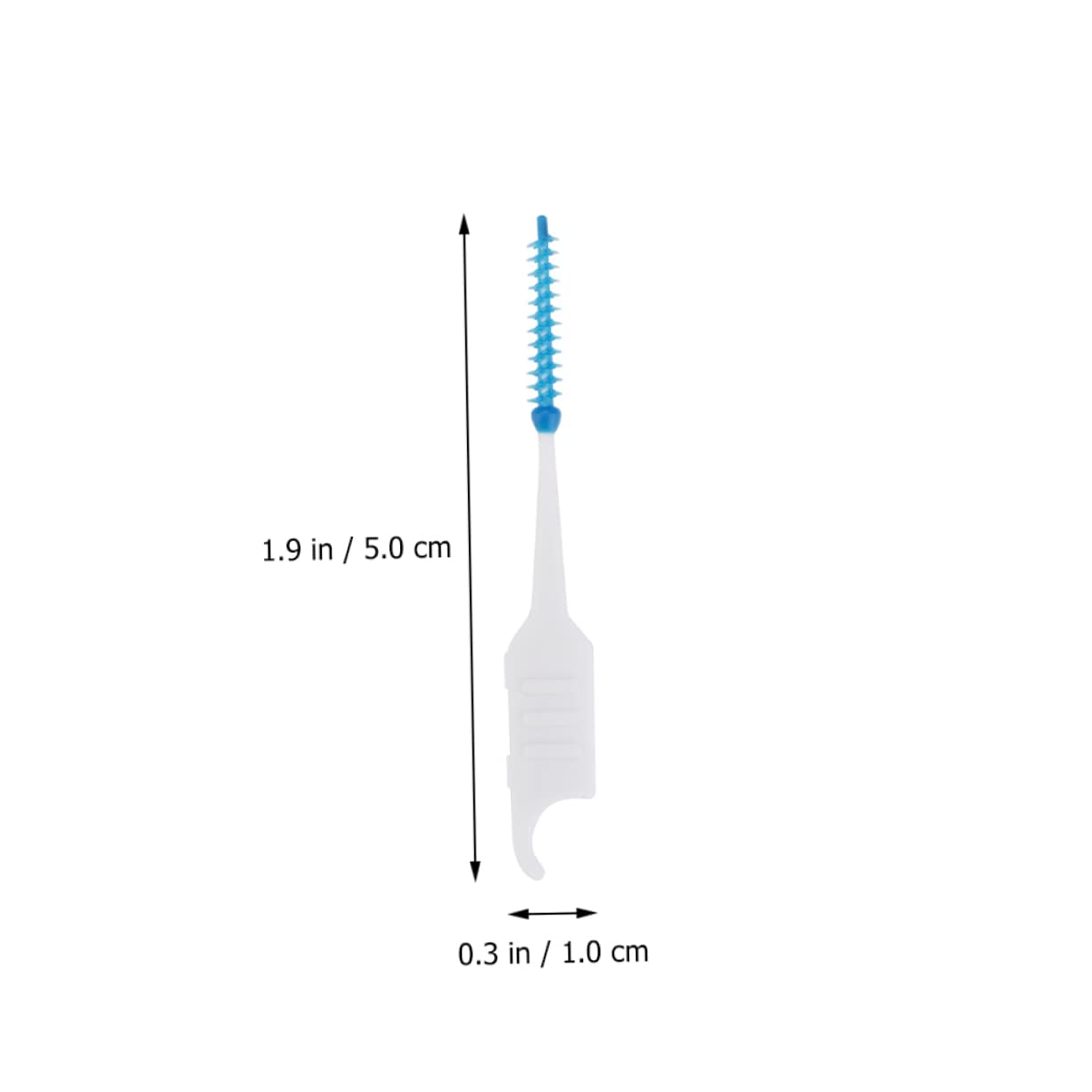 Ipetboom 800piezas Interdental Soft Silicone Cleaners Herramientas De Limpieza Oral Portátiles Para Cuidado Bucal Casa y Viajes