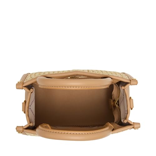 Steve Madden BNIKO-S Small Quilted Satchel, Camel4