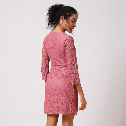 Image of Globus Women Dress (3640581001 Mauve S)