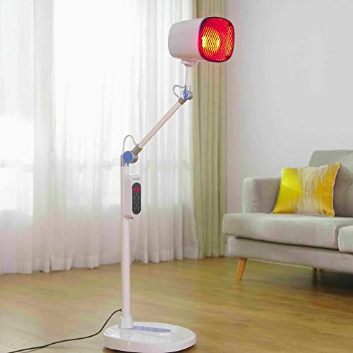 Lámpara de Calor Infrarroja 250W Para Aliviar el Dolor, Lámpara Infrarrojo Lejano Para el Tratamiento de los Resfriados y la Tensión Muscular