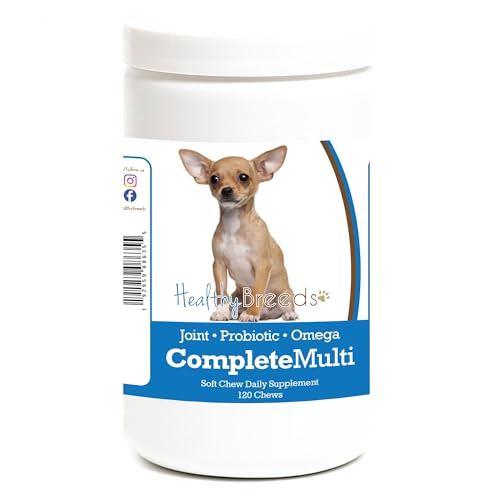 Healthy Breeds Chihuahua All in One Multivitamin Soft Chew 120 Co...