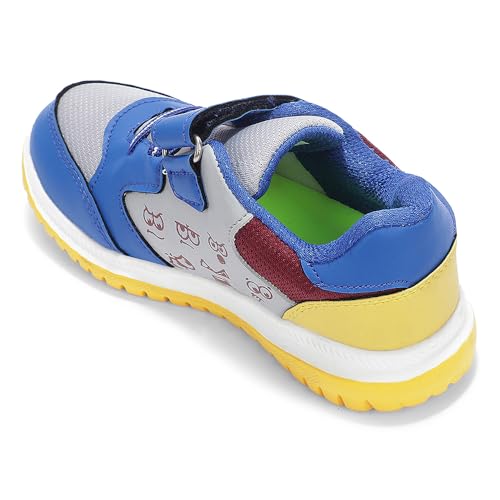 Image of Liberty Lucy & Luke JAMIE-K5E Casual Shoes for Kids - Royal Blue Slip-On Sneakers for Boys & Girls | Memory Foam Insole, Lightweight Everyday Shoes for School, Play, Daycare & Family Outings
