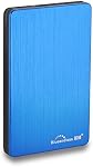 Portable External Hard Drive, USB 3.0, Ultra Slim, Compatible with MAC Desktop Laptop PC (Blue, 500, GB)