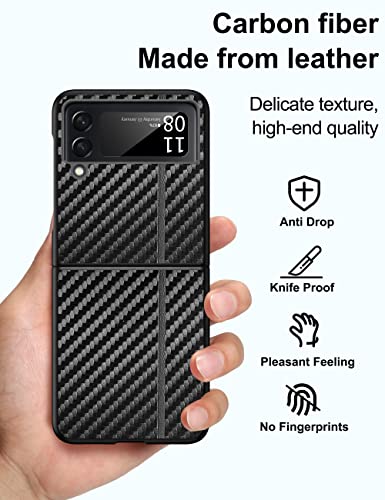 Quikbee SAMSUNG GALAXY Z FLIP 4 Case, Carbon Fiber Case thumb #3