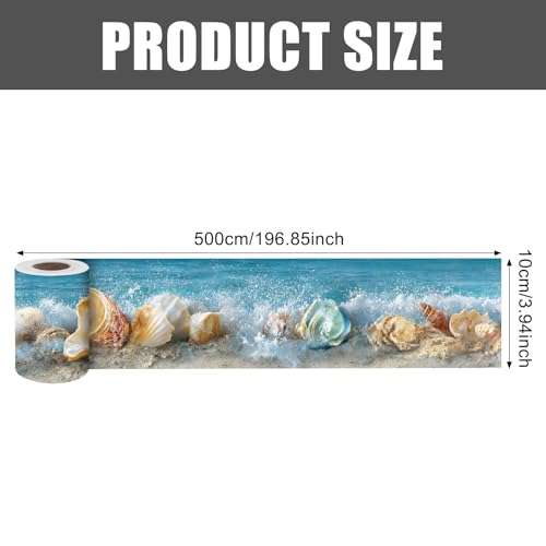 Image of Nuxovilar Cute Animal Silhouette Peel Stick Wall Border PVC 3.94x16.4'