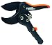 Produktbild Garten Primus Gartenschere, Rosenschere, Rebschere, Damen - Ratschenschere, schwarz/orange, 18 x 6,2 x 1,9 cm