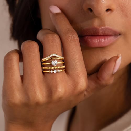 Ritach Gold Rings--4~5 Pcs - image 2