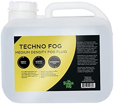 Techno Fog DJ party fog juice 2.5 gal (premium quality) froggy's fog