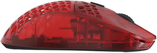 Miniatura 2 de G-Wolves Ratón inalámbrico para juegos HTX ACE (panal de miel, rojo rubí) Rojo (Ruby Red),Sapphire Blue,Blanco,Negro