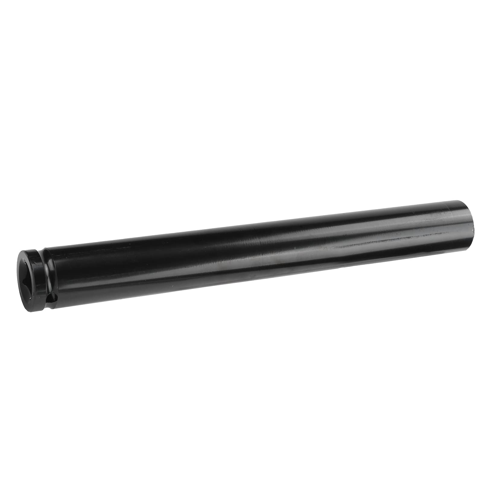 Pissente Extended Hex Socket, Black Carbon Steel Electronic Hex Socket 200mm 14mm, High Hardness Strong Torsion Easy Operation for Electric Drills and Wrenches (20mm)