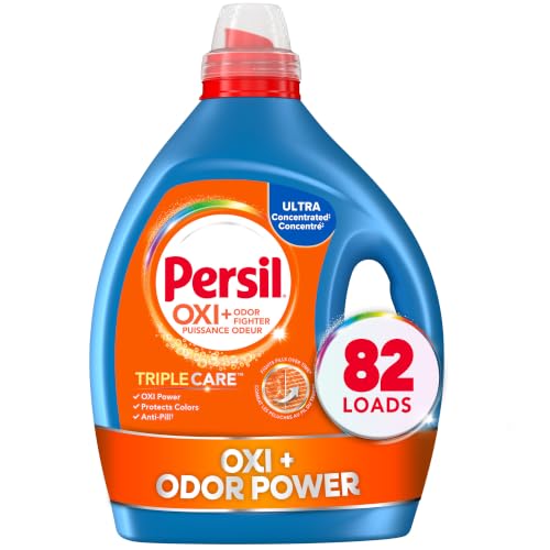 Persil Advanced Clean Oxi+Odor Laundry Detergent, 82 Loads...