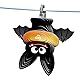 EUGY 650093 Fledermaus, 3D Tier-Puzzle für Kinder und Erwachsene zum Zusammenbauen, DIY Tierfigur, Bastelset ab 6 Jahren, Schwarz