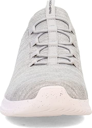 Skechers Men's Ultra Flex 3.0 Right Away Hands-Free Slip-in Sneaker Loafer, Grey, 6.5 Wide