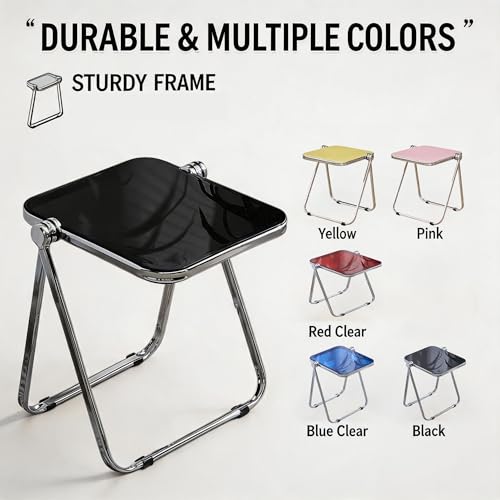 Mesa auxiliar plegable para espacios pequeños que no requiere montaje 6