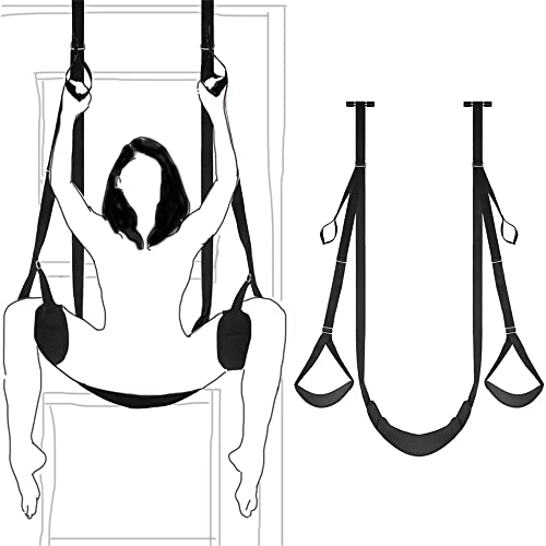 Balançoire suspendue, balançoire d'intérieur en nylon doux Sê&x Yoga pour débutant Cover