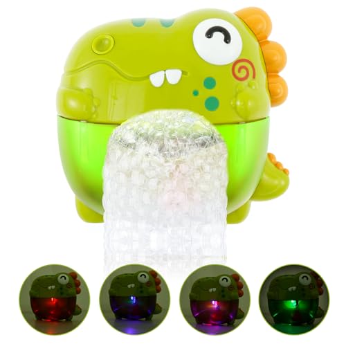 Juguetes de baño de burbujas, juguetes de baño de dinosaurios con sonido y luces, juguetes de baño de bebé para niños,...