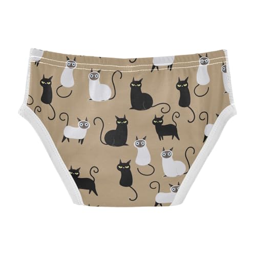 Boys' Underwear Cotton Little Boys Siamese Cat Briefs Soft Toddler Underwear 2T-8Y2