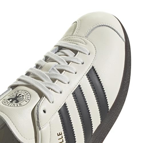 Image of adidas Originals Men's Gazelle Indoor Shoe - Classic 3-Stripes Design with Leather Upper and Rubber Outsole (Germany, US Footwear Size System, Adult, Men, Numeric, Medium, 8)
