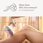 Philips Lumea 8000 Series IPL Hair Removal Device - Permanent Visible Hair Reduction Done at Home, SenseIQ Technology, 2 Attachments for Body & Face, for Women & Men, BRI932/03 - Image 3
