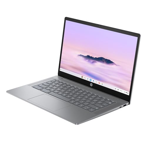 HP Chromebook Plus14 inch Laptop, Intel Core i3-N305, 8GB RAM, 128GB UFS, FHD Micro-Edge IPS (1920x1080), True Vision 1080p FHD Camera w/Privacy Shutter, Fast Charge, ChromeOS (14a-nf0006ca) - Image 4