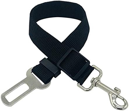 Dog Collar Dog Car Seat Belt Safety Protector Travel Pets Accessories Dog Leash Collar Breakaway Solid Car Harness Personalized Padded