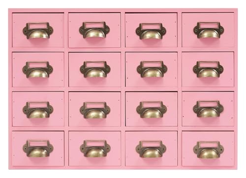 Armoire d'apothicaire en bois rose avec des finitions soignées - 7