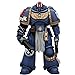 JOYTOY Warhammer 40k Space Marine 2,1/18 Action Figure Ultramarines Lieutenant Titus 5-inch Collectible Gifts,Toys for Kids 15+ and Adults