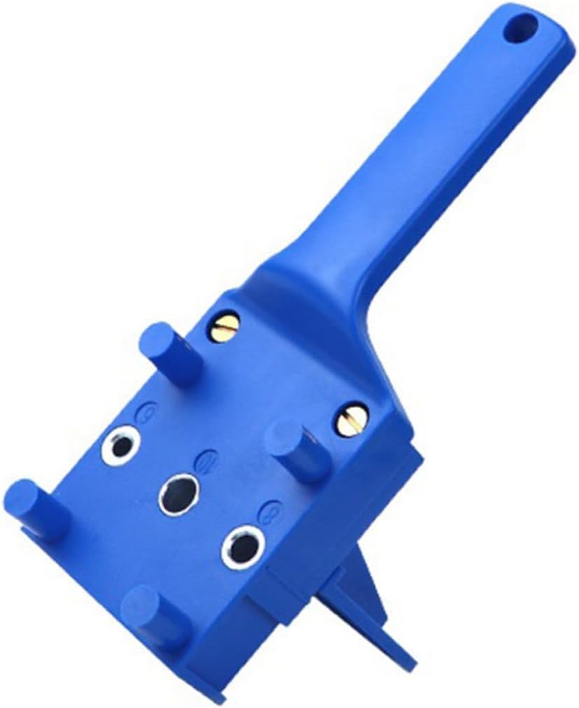 Handheld Dowel Jig, Professional Woodworking Doweling Tool, Durable Metal Dowel Jig for Precise Wood Drilling Accurate Dowel Alignment