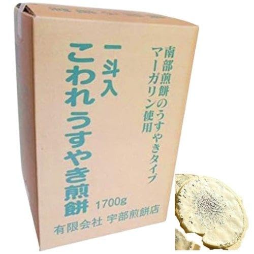南部せんべい こわれうす焼きごま 1.7kg 南部煎餅 宇部煎餅店 訳あり みみ 一斗箱 胡麻 ゴマ 岩手 東北 薄焼き (薄ごま1.7kg)