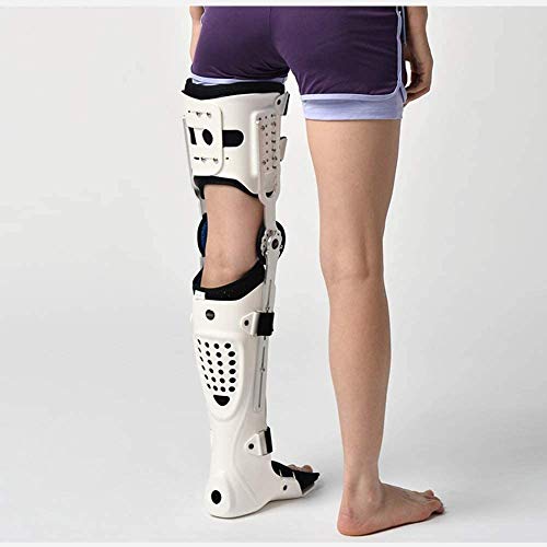 Genérico Órtesis KAFO Rodilla-Tobillo-pie, para Deporte y Caminar a Diario, con Correas Ajustables, Modelo CJDW983 (Right Leg)