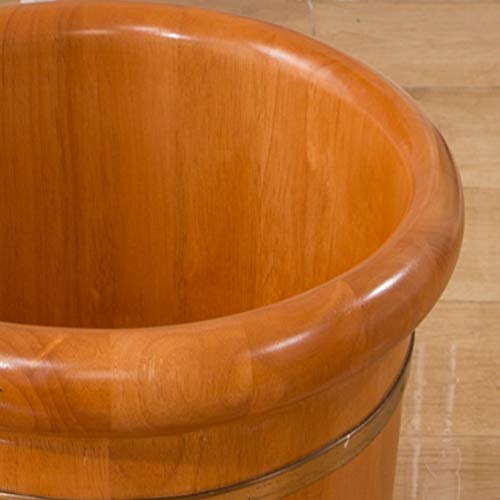 Spa de pies de madera maciza para adultos miniatura 3