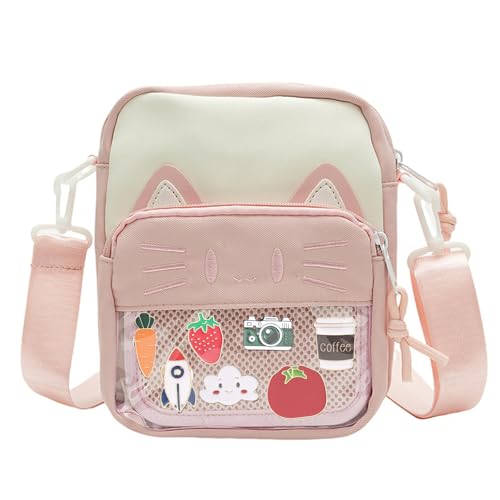 Ita Bag Crossbody Small Pin Bags with Insert Cute Anime Shoulder Purse