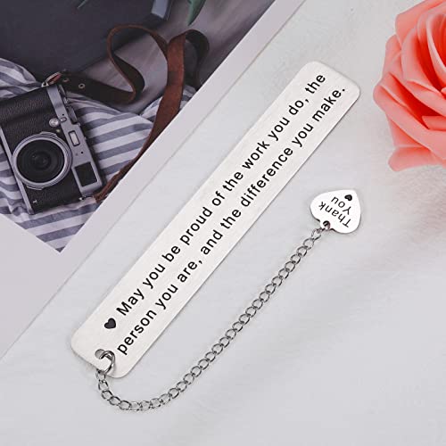 Coach Teacher Appreciation Thank You Gifts For Boss Leader Inspirational Bookmark Gifts For Mentor Going Away Leaving Promotion From Coworkers Staff Team Holiday Gifts For Office Women Men Nurses #TOP4